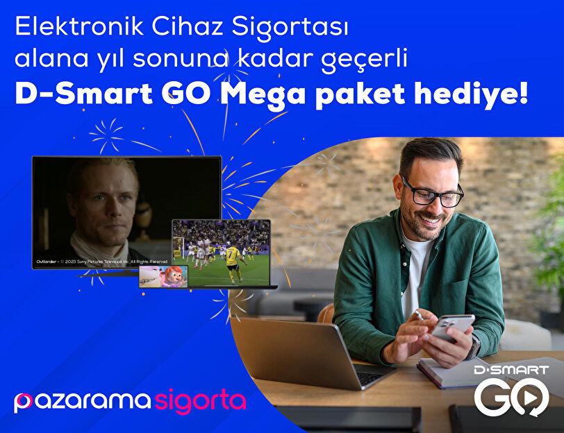 Elektronik Cihaz Sigortası Alana D-Smart Go Mega Paket