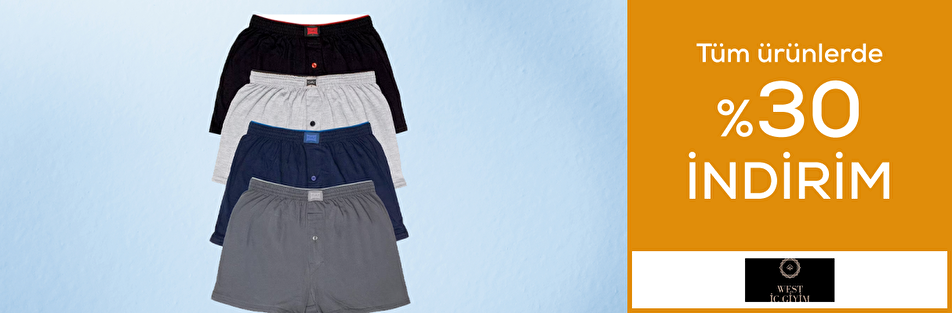 Westicgiyim Mağazasında %30 İndirim