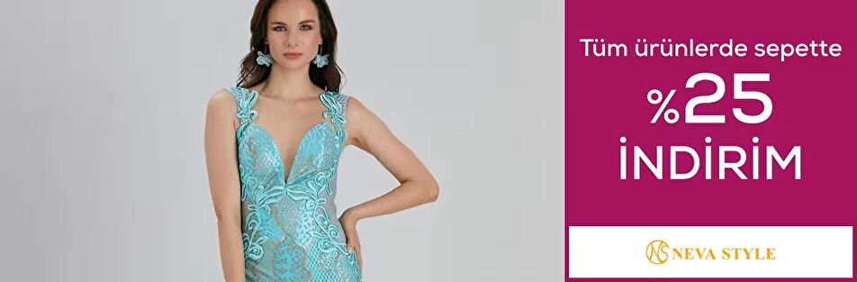 Nevastyle Mağazasında tüm ürünlerde %25 İndirim