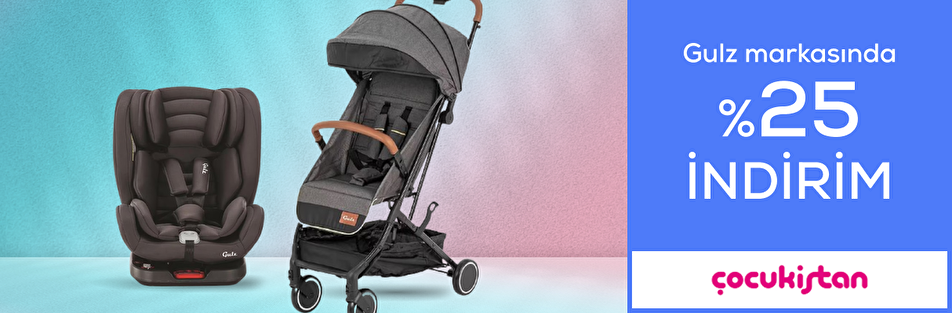 Gulz Markasında  Sepette %25 İndirim