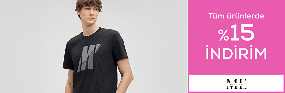 Modaegens tüm ürünlerde %15 indirim