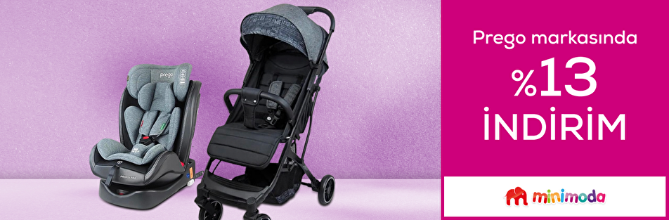 Prego markasında %13 indirim