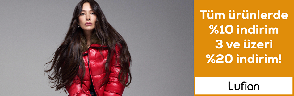 Lufian mağazasında %10 indirim