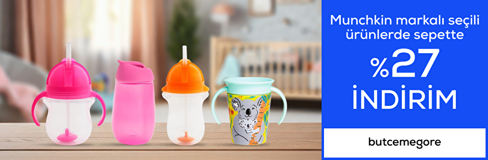 Munchkin Markalı seçili ürünlerde Sepette %27 İndirim