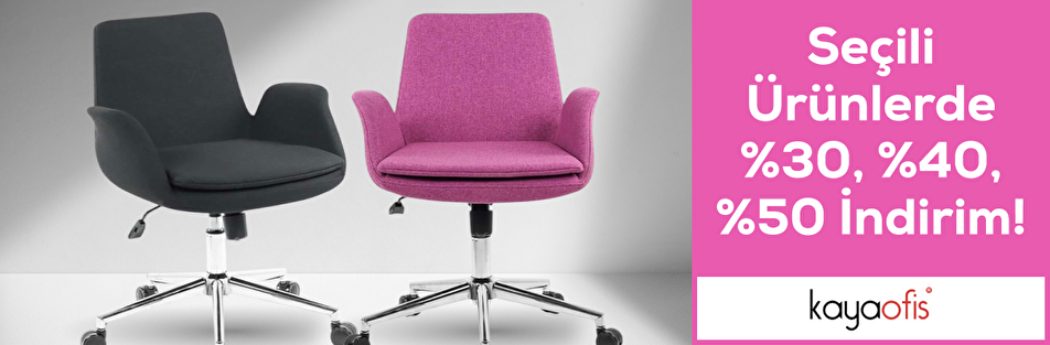 Kaya Ofis Mobilya Mağazasında Tüm Ürünlerde İndirim