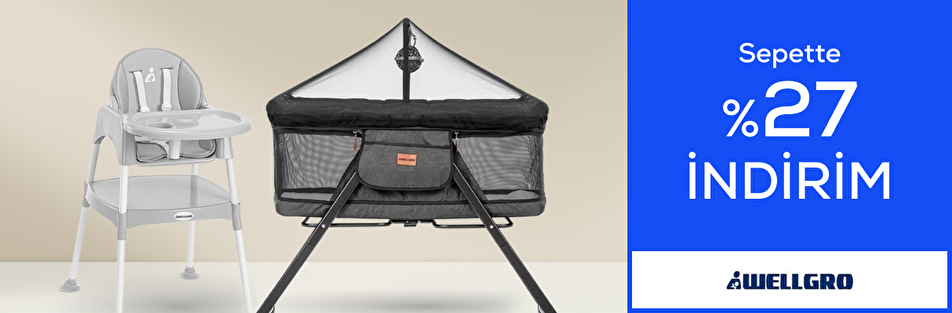Wellgro Mağazasında Sepette %27 İndirim
