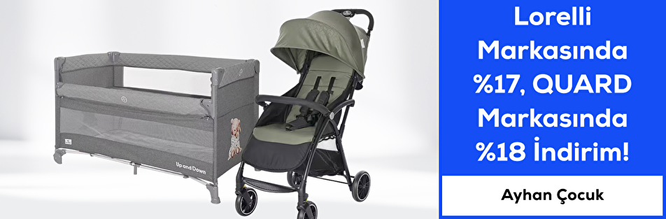 Lorelli Markasında %17, QUARD Markasında %18 İndirim