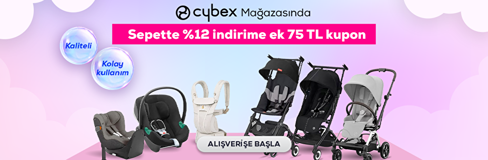 Cybex (operaistanbul) Mağazası Seçili ürünlerde Sepette %12 İndirim