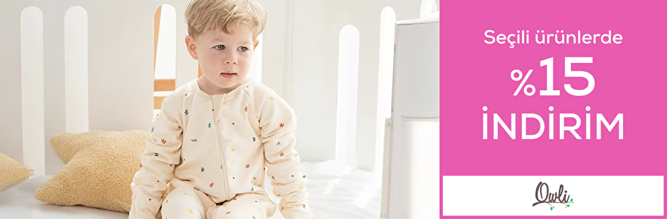 Owli Shop Seçili Ürünlerde %15 İndirim