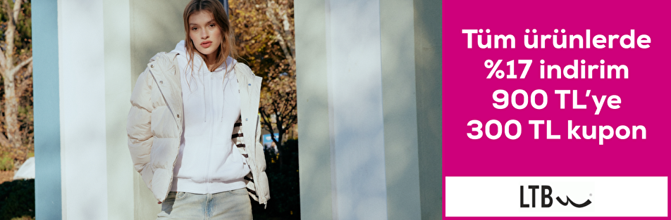 LTB mağazasında %17 indirim