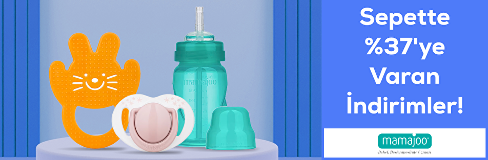 Mamajoo Markasında Sepette %37'ye varan İndirimler