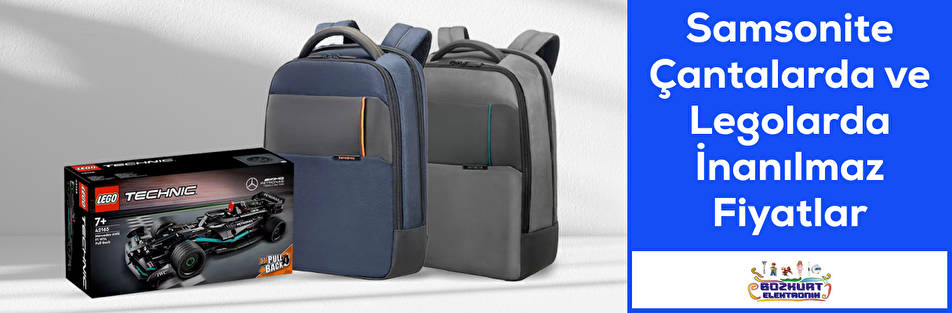 Samsonite Çantalarda ve Legolarda İnanılmaz Fiyatlar