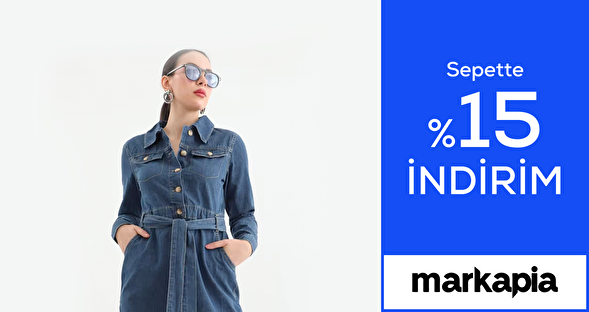 Markapia mağazasında sepette %15 indirim