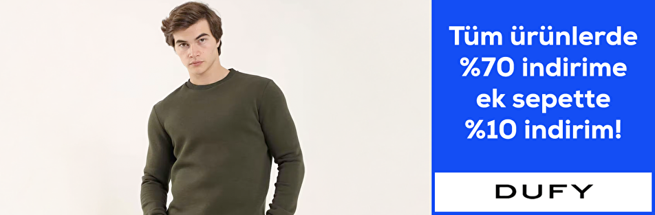 Dufy tüm ürünlerde %10 indirim