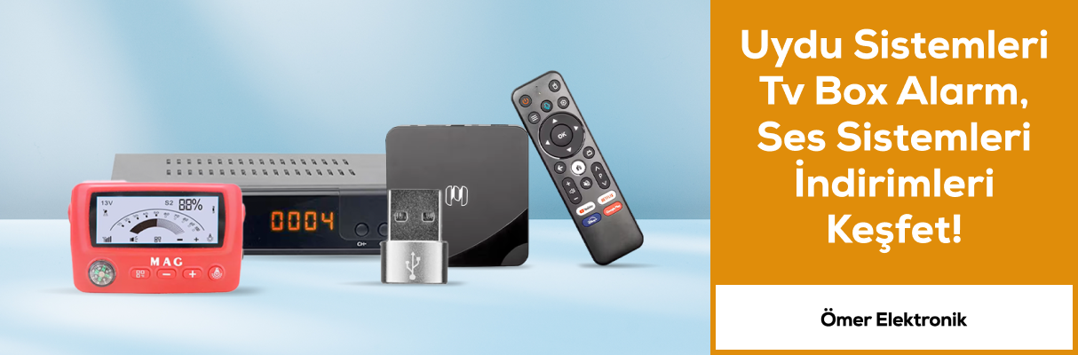 Uydu Sistemleri, Tv Box Alarm,Ses Sistemlleri İndirimleri Keşfet!