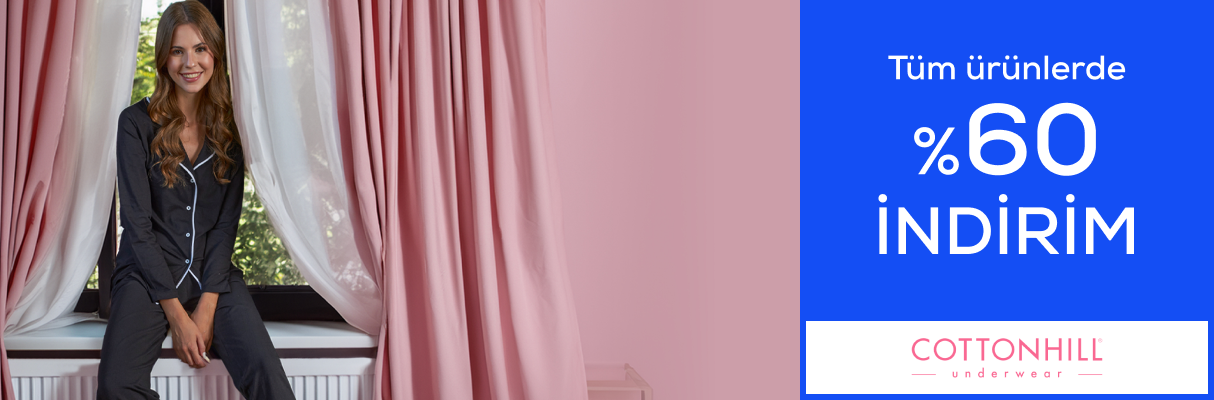 Cottonhill %60 indirim