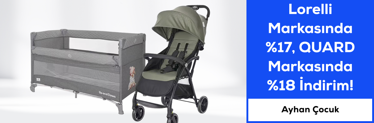 Lorelli Markasında %17, QUARD Markasında %18 İndirim