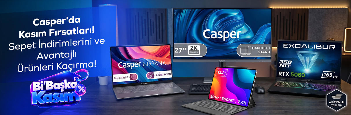 Casper'da Kasım Fırsatları