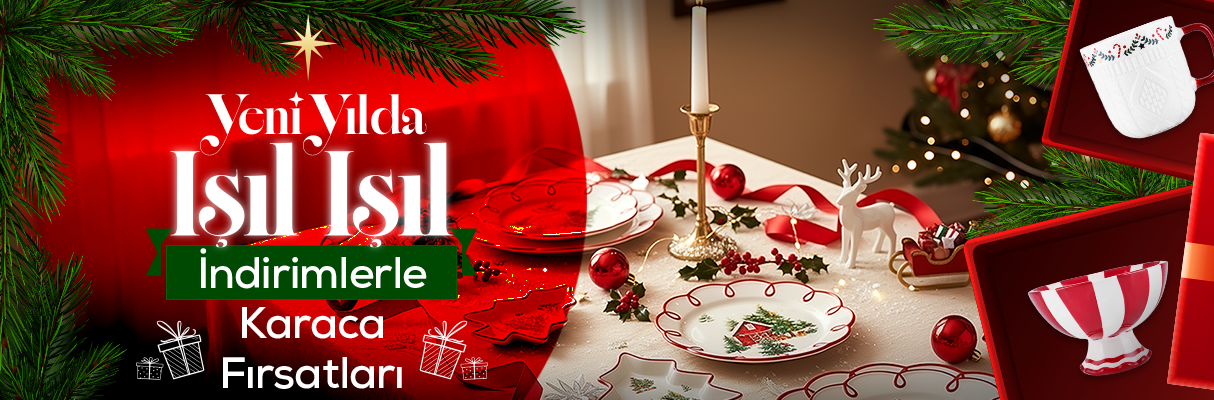 Karaca Yılbaşı Ürünleri