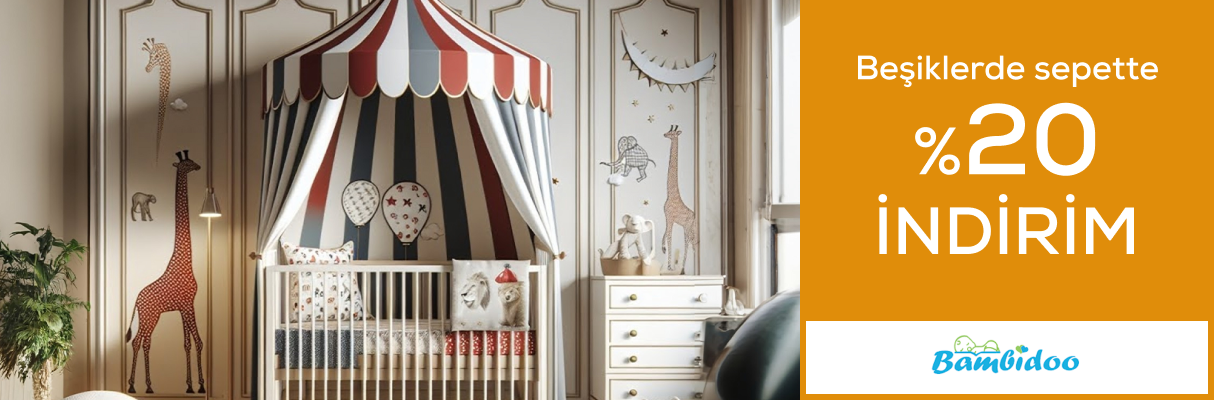 Bamgidoo Markalı Beşiklerde Sepette %20 İndirim