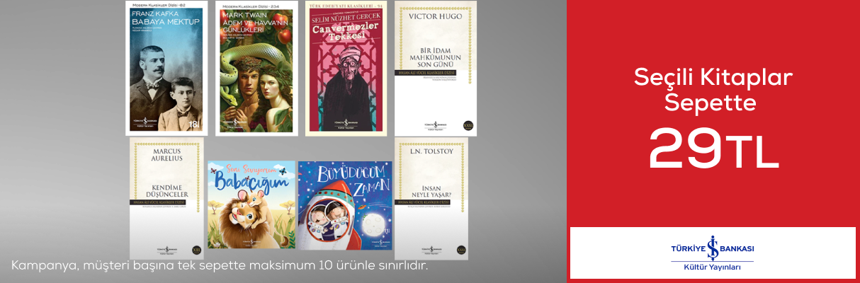 Seçili İş Kültür Yayınları Kitapları 29 TL!