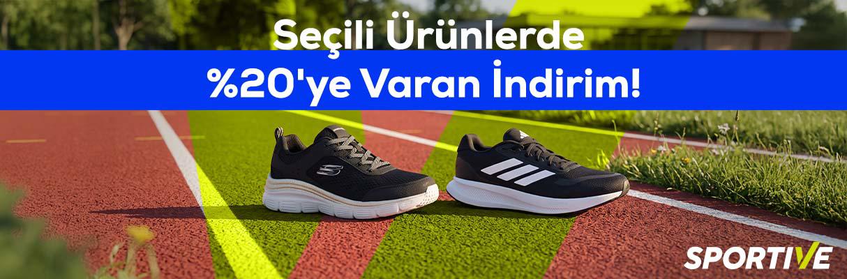 Sportive Seçili Ürünlerde %20'ye varan İndirim!