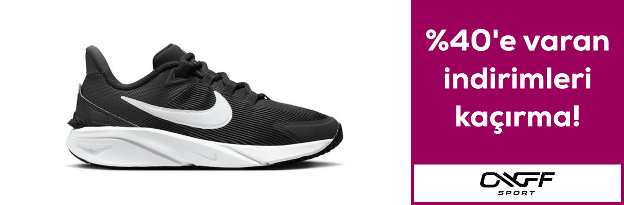 Onoff Sport Mağazasında %40'e varan indirim