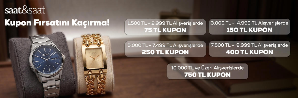 Saat&saat Kupon Fırsatlarını Kaçırma