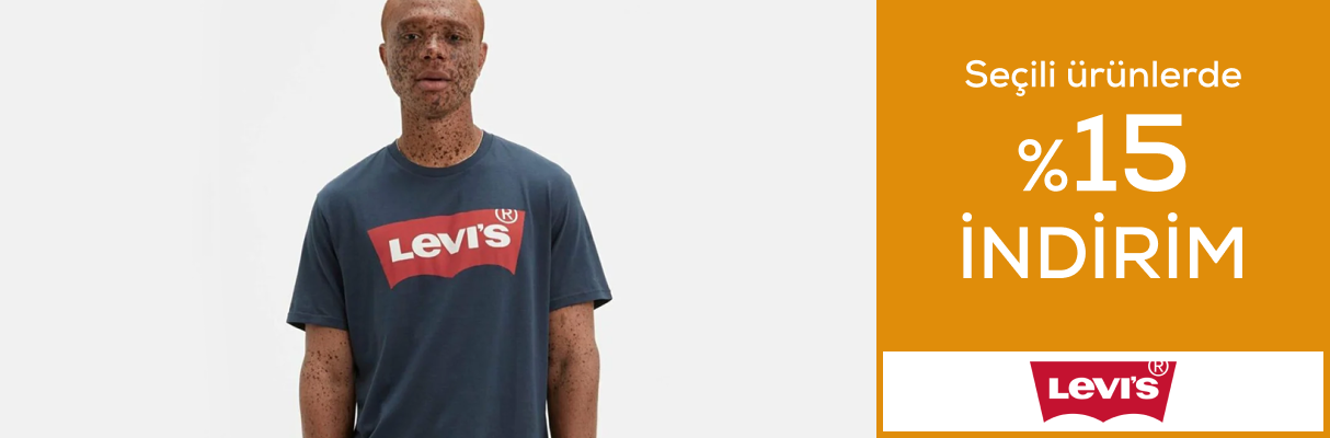 Levi's Seçili ürünlerde %15 indirim