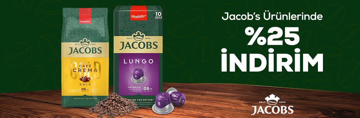 Jacob's %25 İndirim