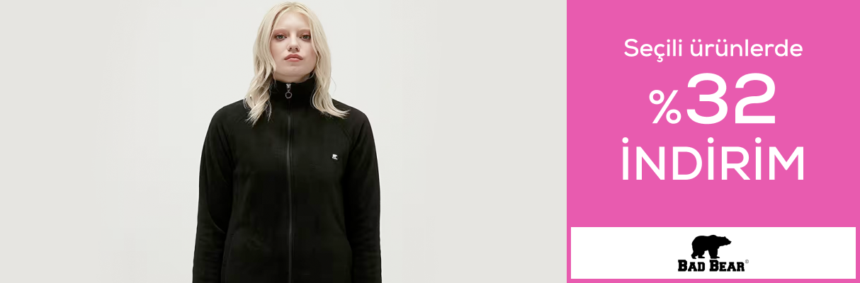 Bad Bear Seçili ürünlerde %32 indirim