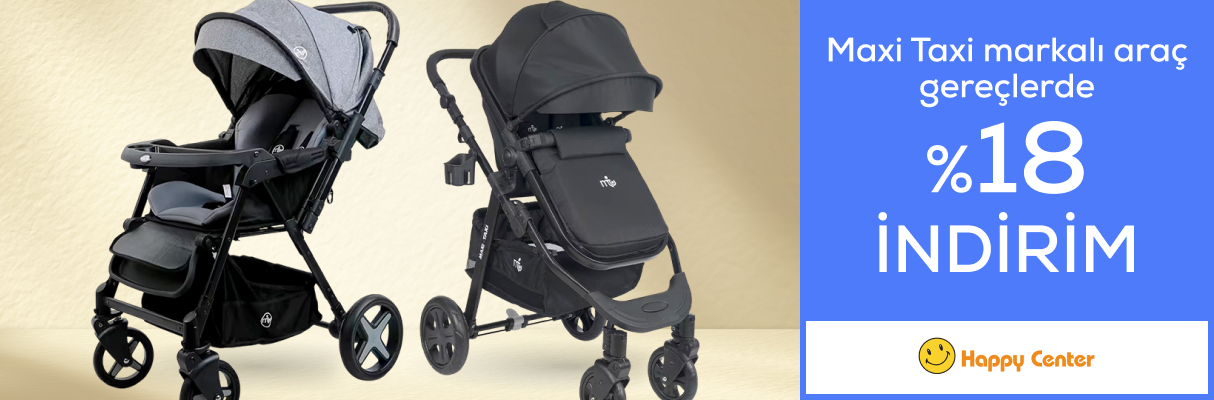 Maxi Taxi Markalı araç gereçlerde %18 indirim