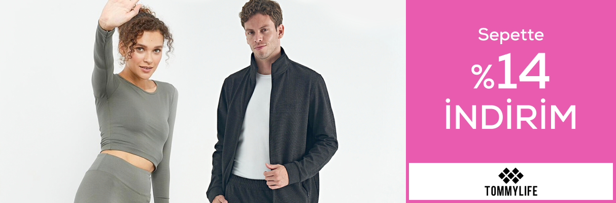 Tommy Life Sepette %14 İndirim