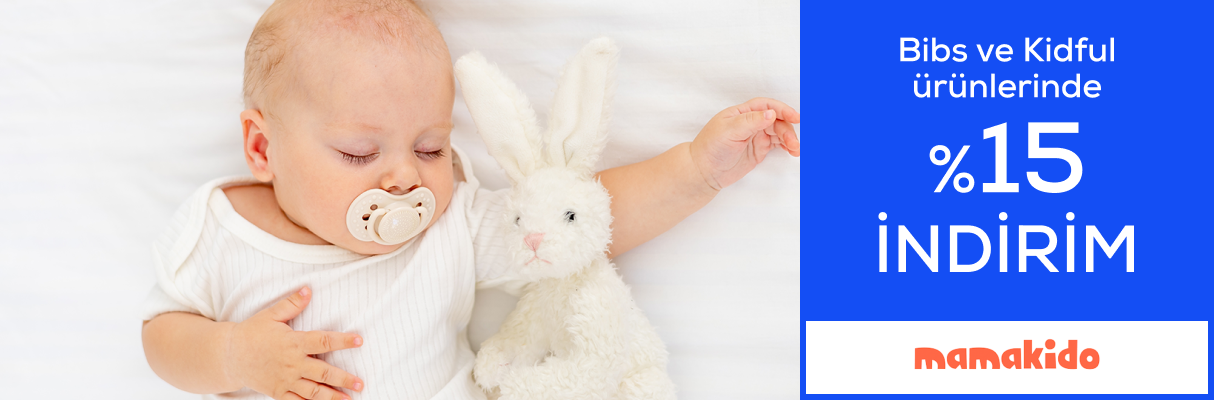 Mamakido Bibs ve Kidful Ürünlerinde %15 İndirim